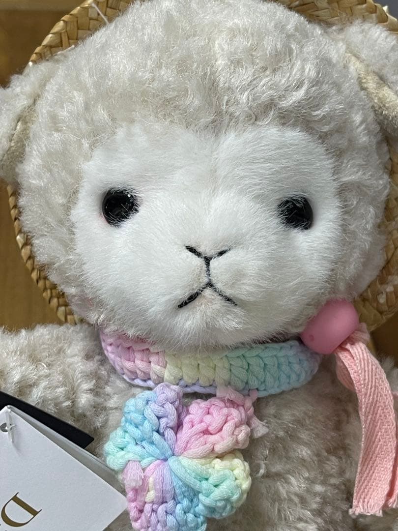 新品⭐︎ Baby Dior ぬいぐるみ タグ付き　ひつじ 箱付き