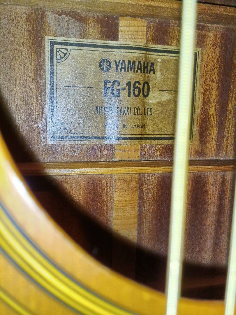 【送料込】【美品】ヤマハ　YAMAHA　FG160　グリーンラベル　整備済
