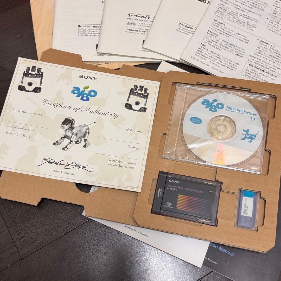 整備品 快調 SONY AIBO ERS-111 アイボ 初代 ロボット