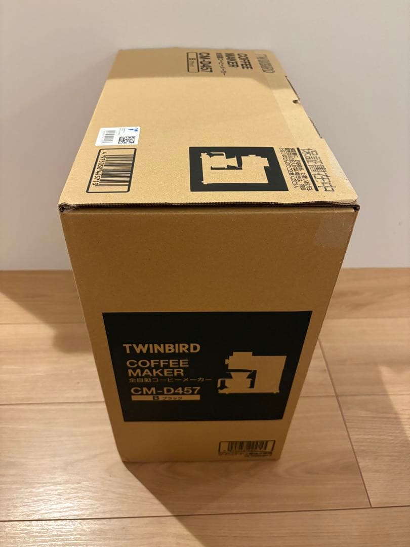 ツインバード　全自動コーヒーメーカー　CM-D457 美品　動作確認済み