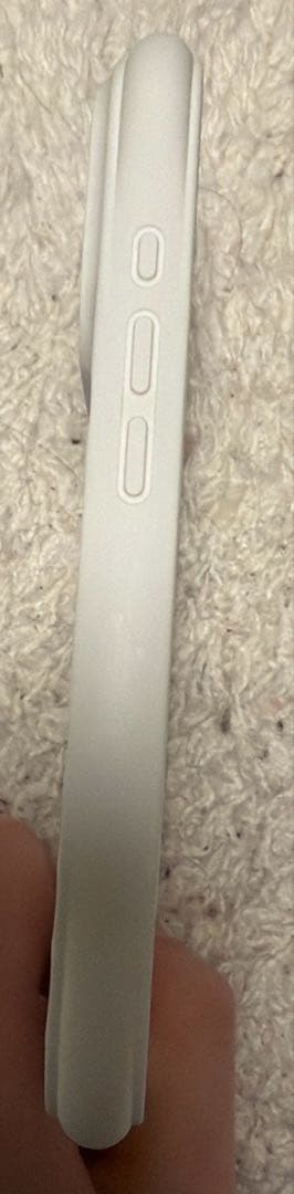 iPhone 17 Pro ウェーブシリコンケース ホワイト