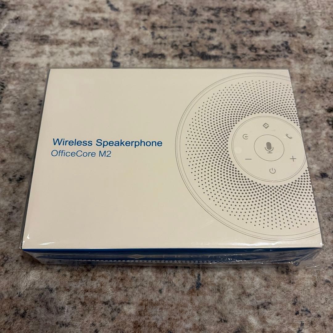 eMeet OfficeCore M2 ワイヤレススピーカー　新品　ケーブル付き
