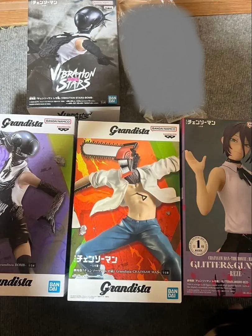 チェンソーマンフィギュア4点&ちびぐるみ　まとめ売り