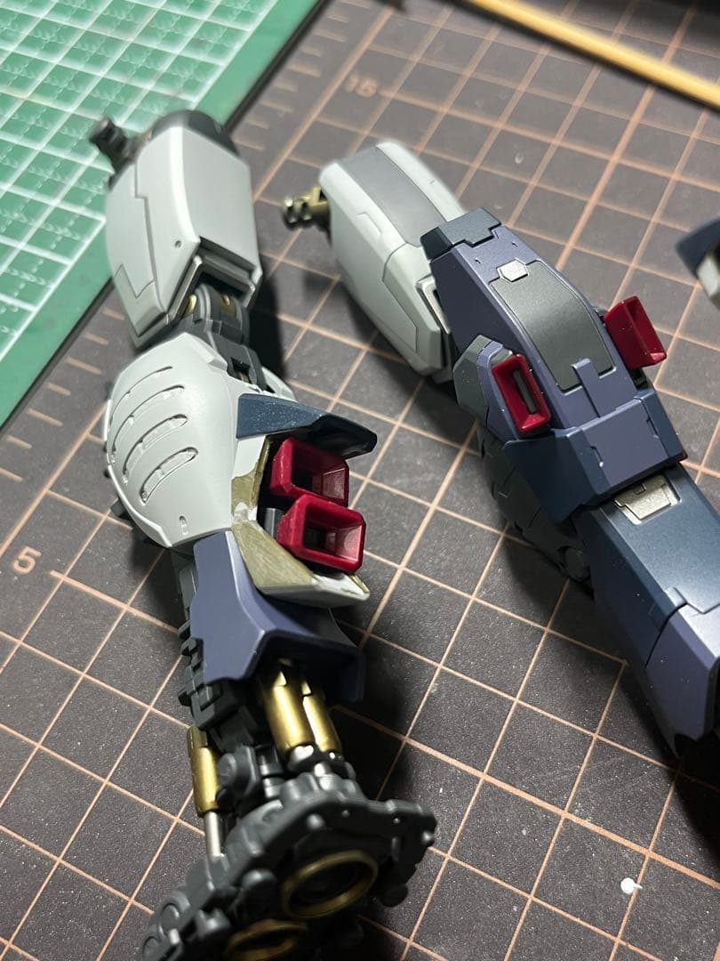 MGフルアーマーガンダムVer.Ka サンダーボルト　ミキシング 全塗装 完成品