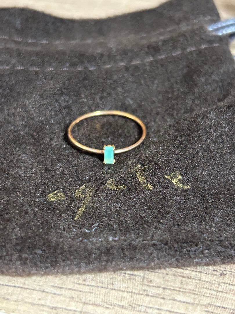 agete スタックK10 リング