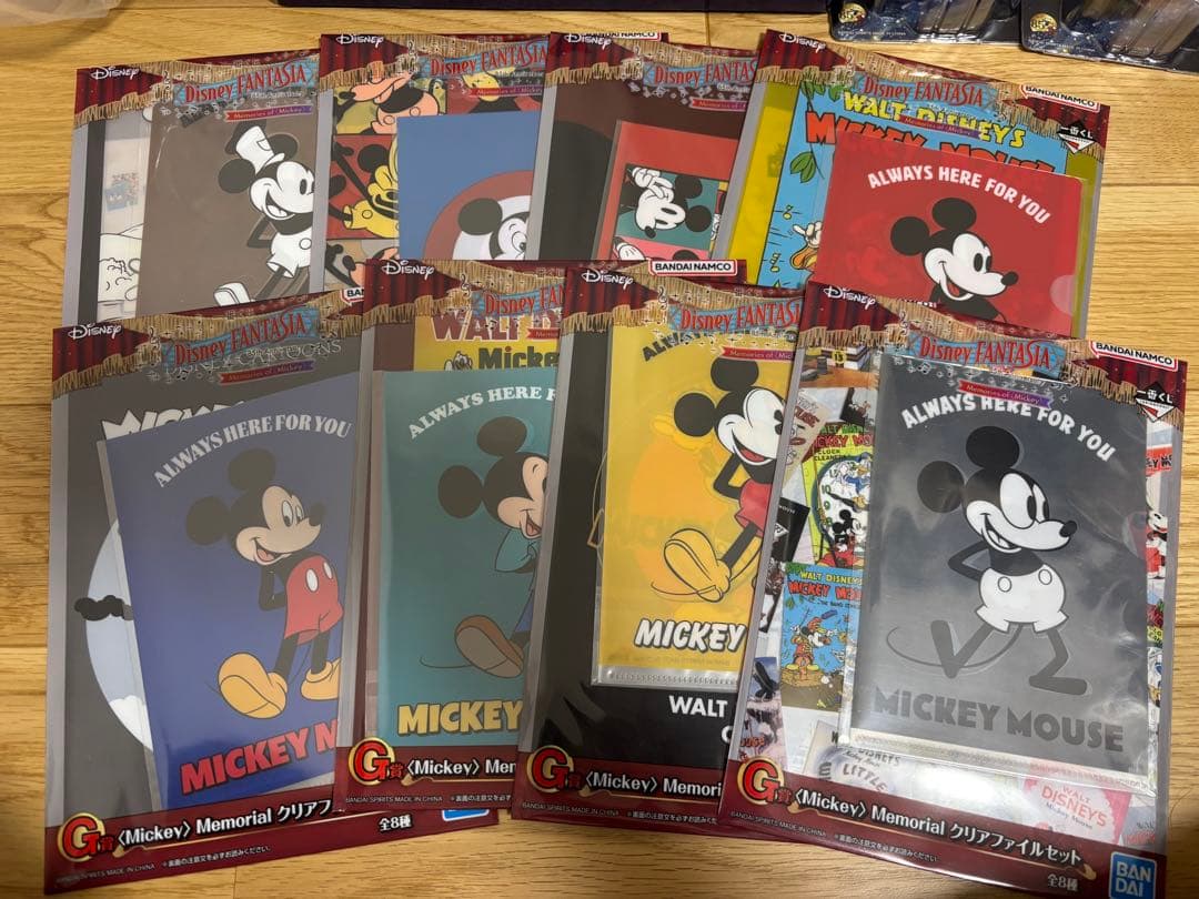 ディズニー　一番くじ　ミッキー　ラストワン　ぬいぐるみ　アートボード　フィギュア