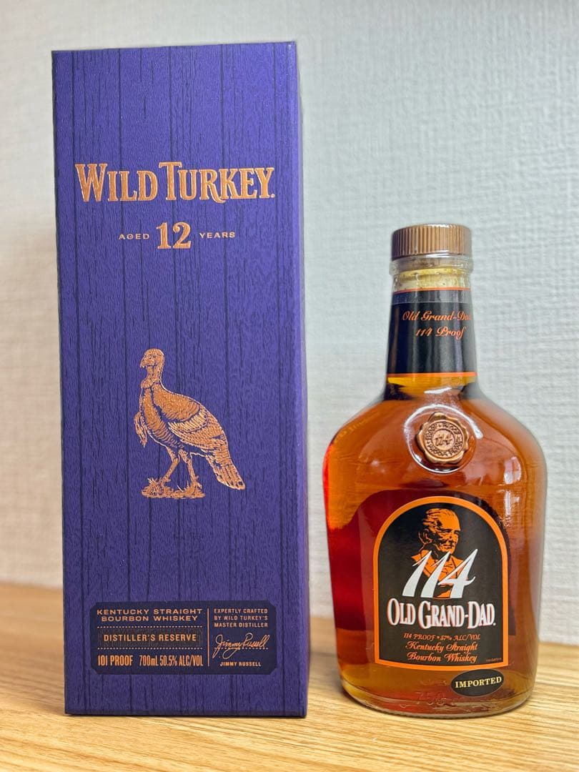 ワイルドターキー12年　オールドグランダッド114
