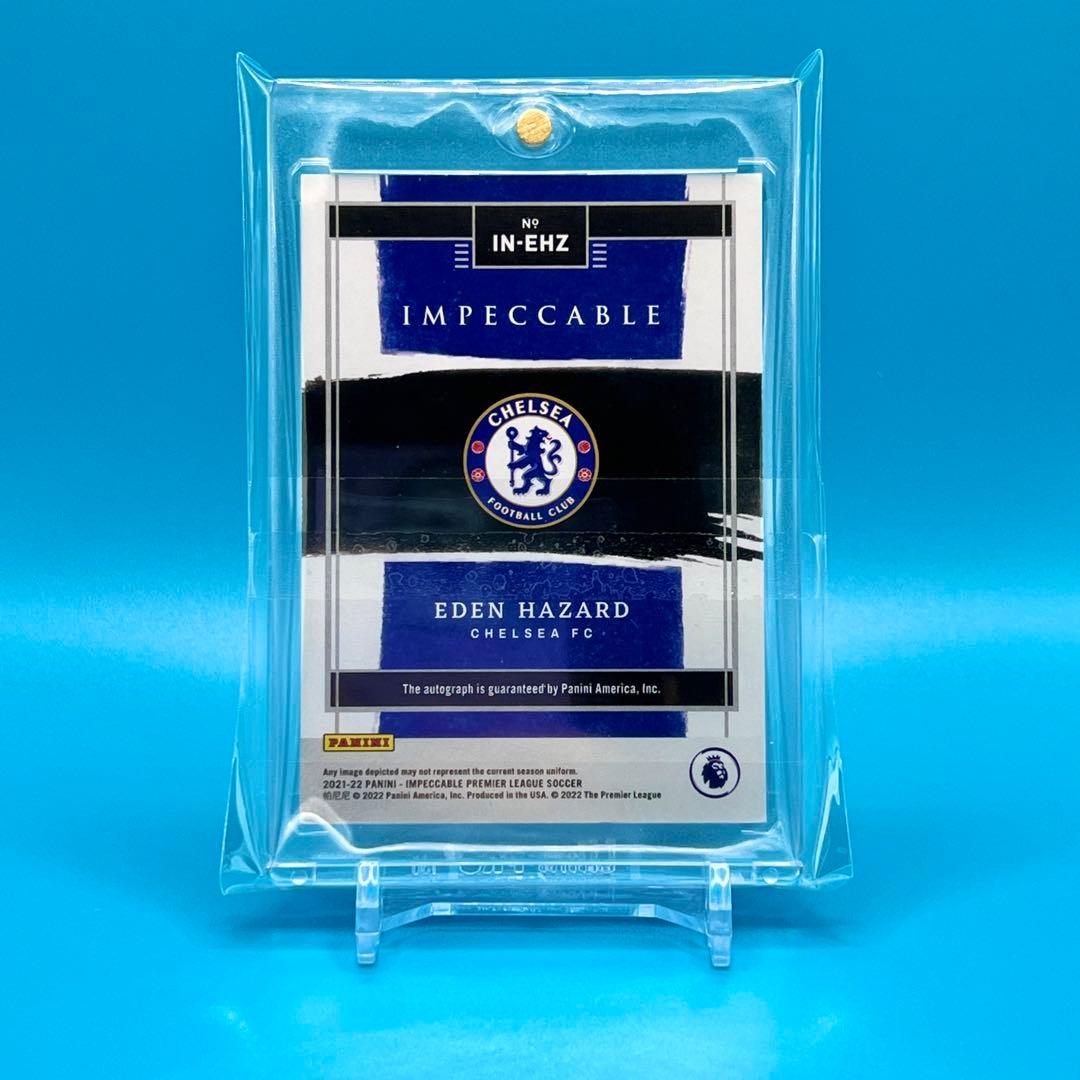 PANINI IMPECCABLE Eden Hazard 直筆サイン Auto