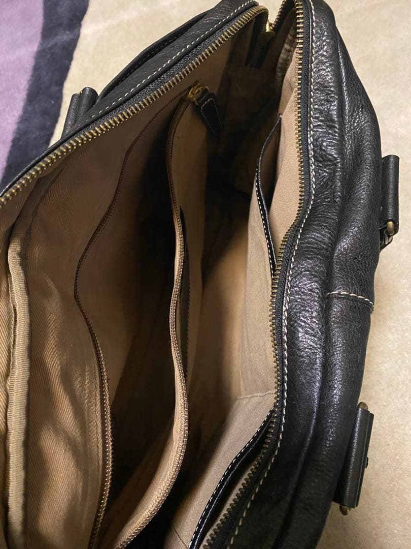 レザー　ビジネスバッグ　ultima tokyo 日本製　ace