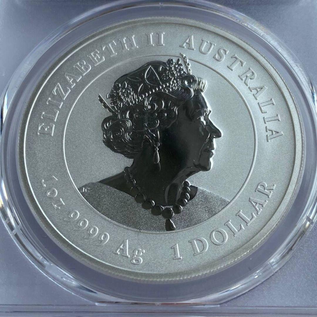 【最高鑑定】2021年 干支 牛 1オンス銀貨 PCGS MS70 純銀