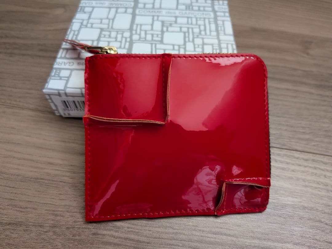 新品未使用　COMME des GARCONS　L字ファスナー財布　小銭入れ