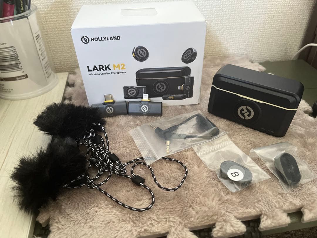 Hollyland LARK M2 ワイヤレスラベリアマイク