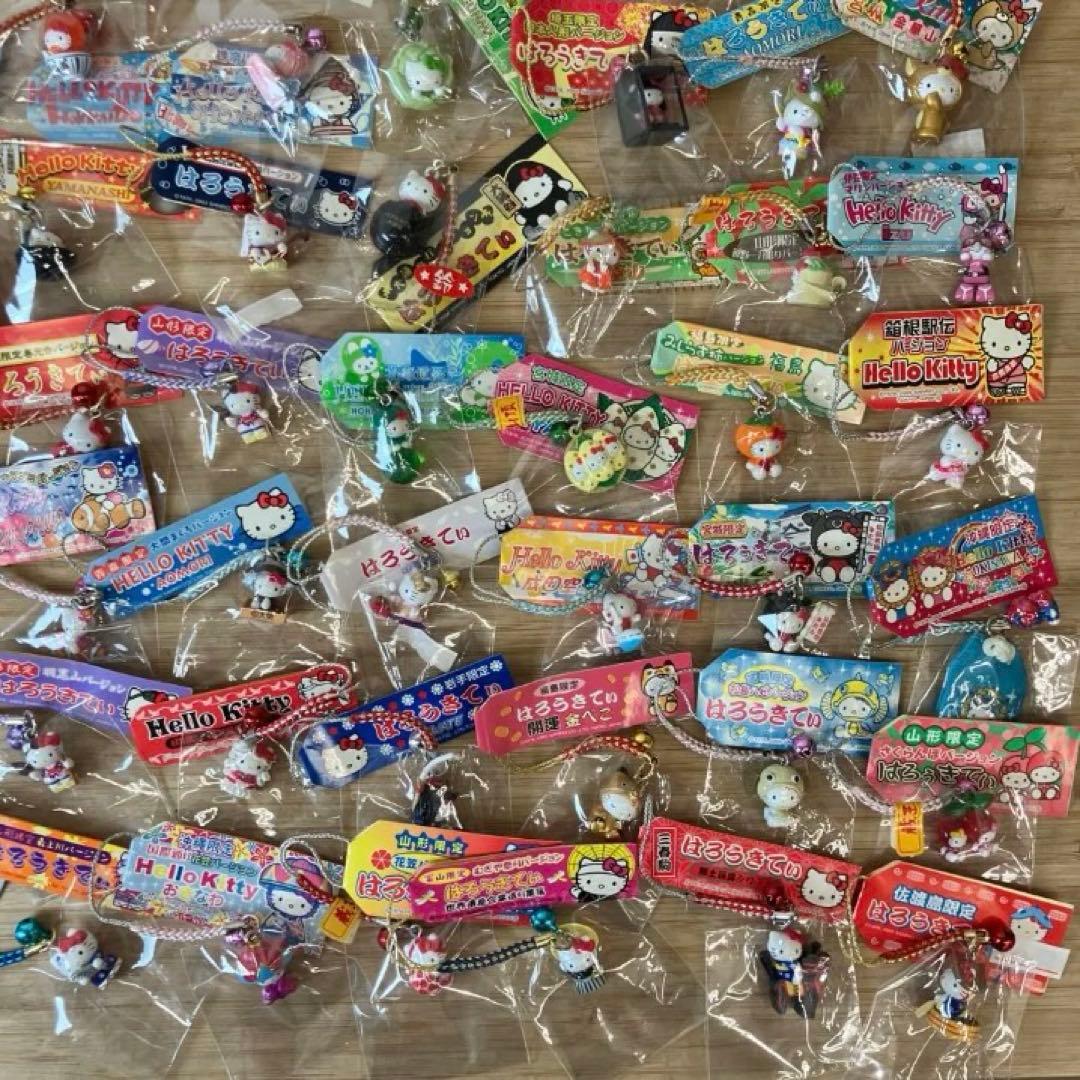 ご当地キティ ハローキティ ストラップ 152個セット まとめて まとめ売り
