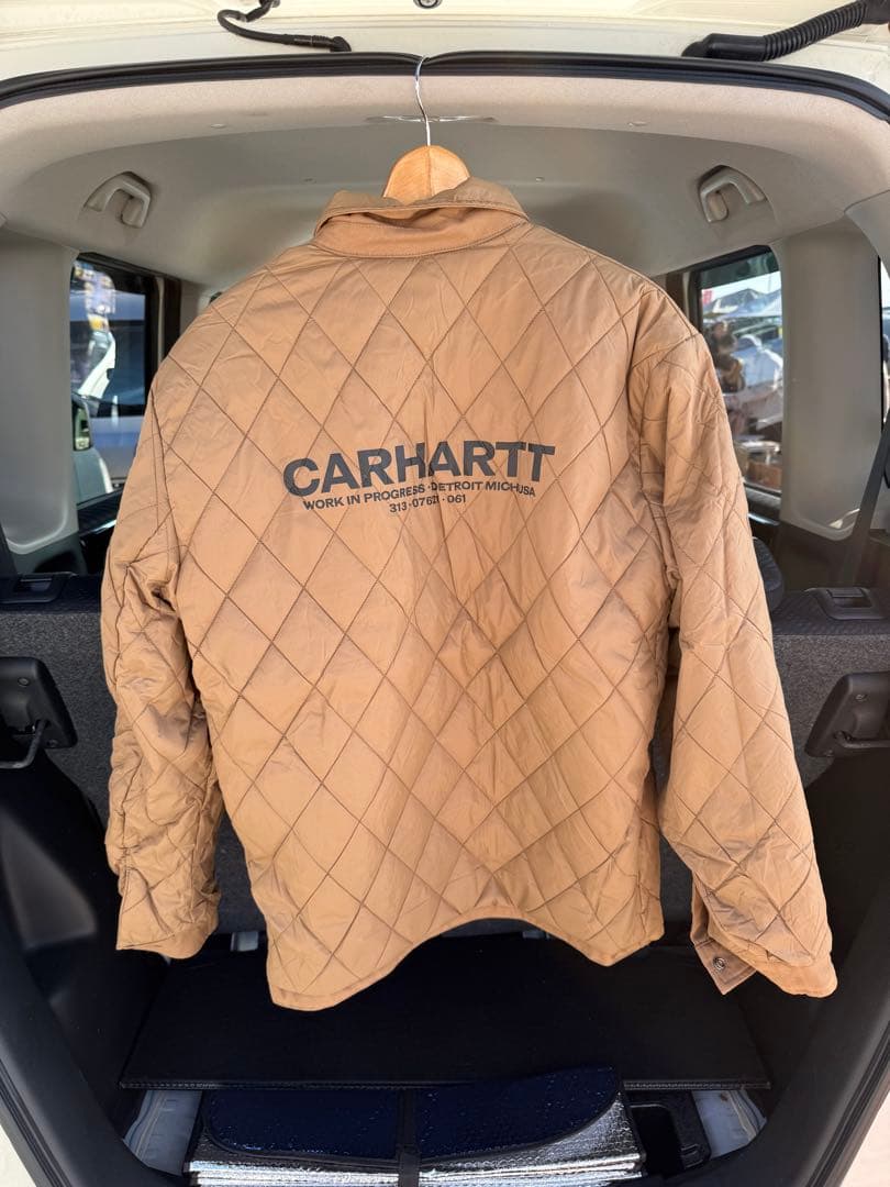 Carhartt キルティングジャケット ブラウン