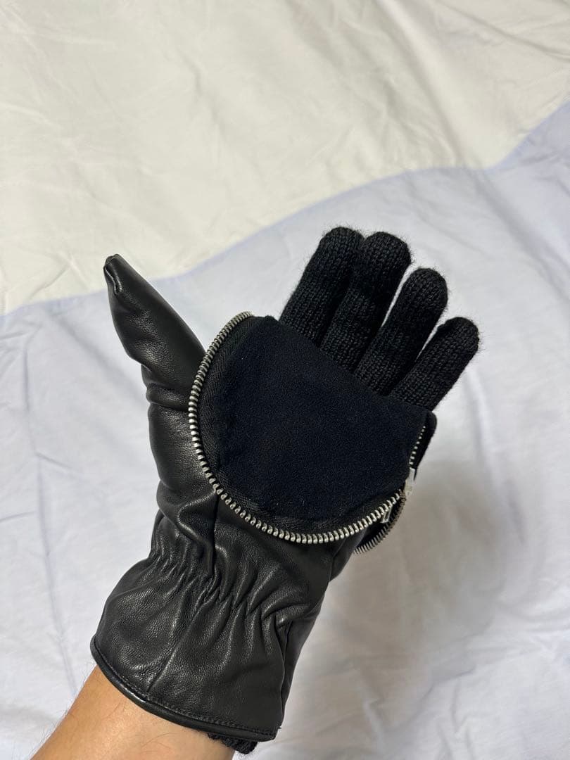 maison martin margielaレザーグローブ ミトン 手袋