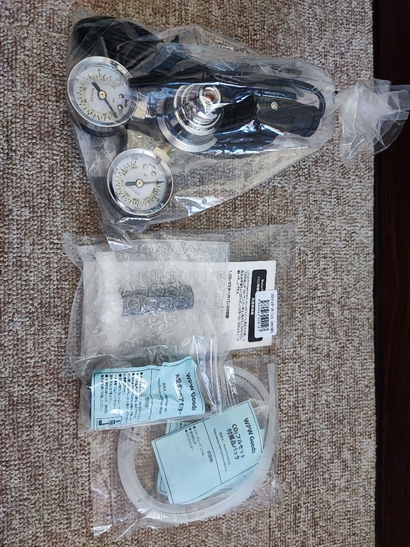 WATER PLANTS WORLD　CO2レギュレーターMR-502　セット