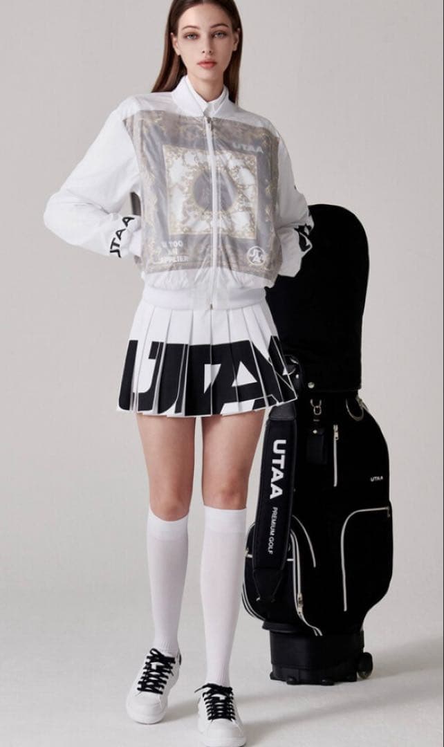 UTAA 透け感ジャケット ホワイト