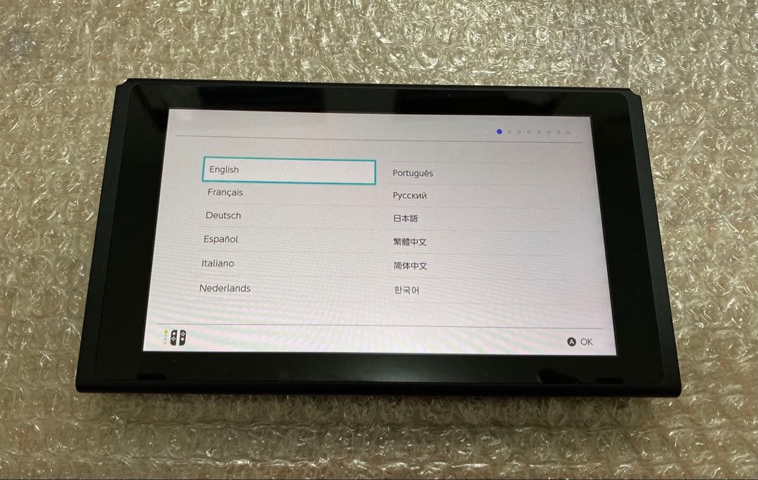 【完品】Nintendo Switch バッテリー強化　ネオンレット　ブルー