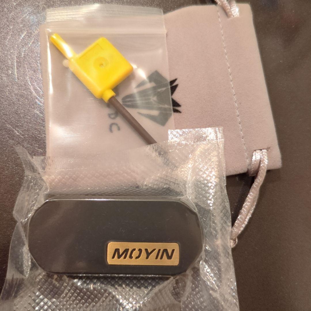 鶏*油様 「正規品」zdedc MOYIN音叉スライダー　チタン　フィジェットト