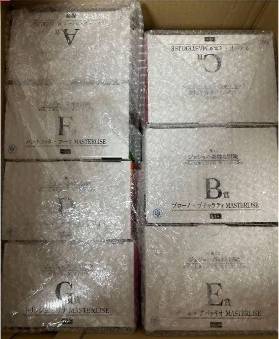 一番くじ　ジョジョの奇妙な冒険　5部 黄金の風 GOLDEN WIND