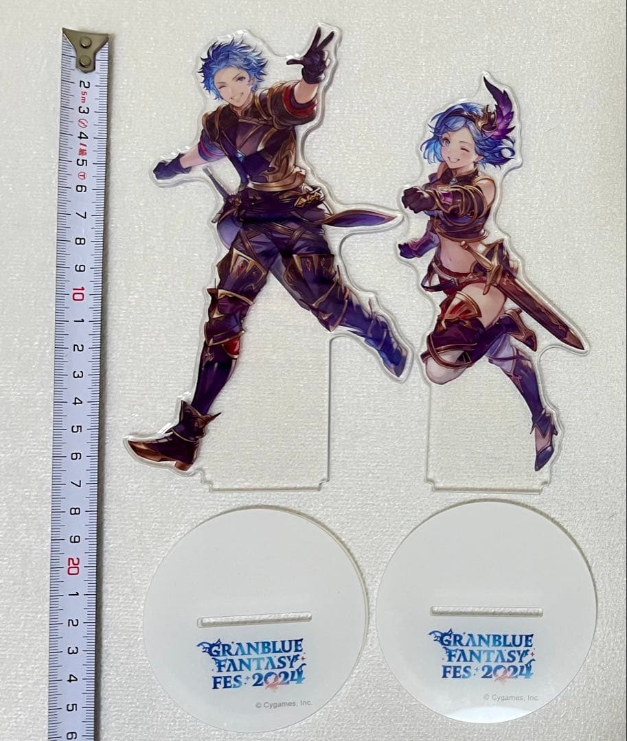 グラブル グラフェス2018〜2024 アクスタ29体 シスパネル おまけセット