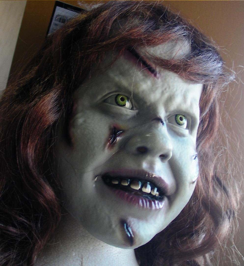 エクソシスト　フィギュア　※本物　1/1サイズ　リーガン　マスク　F394