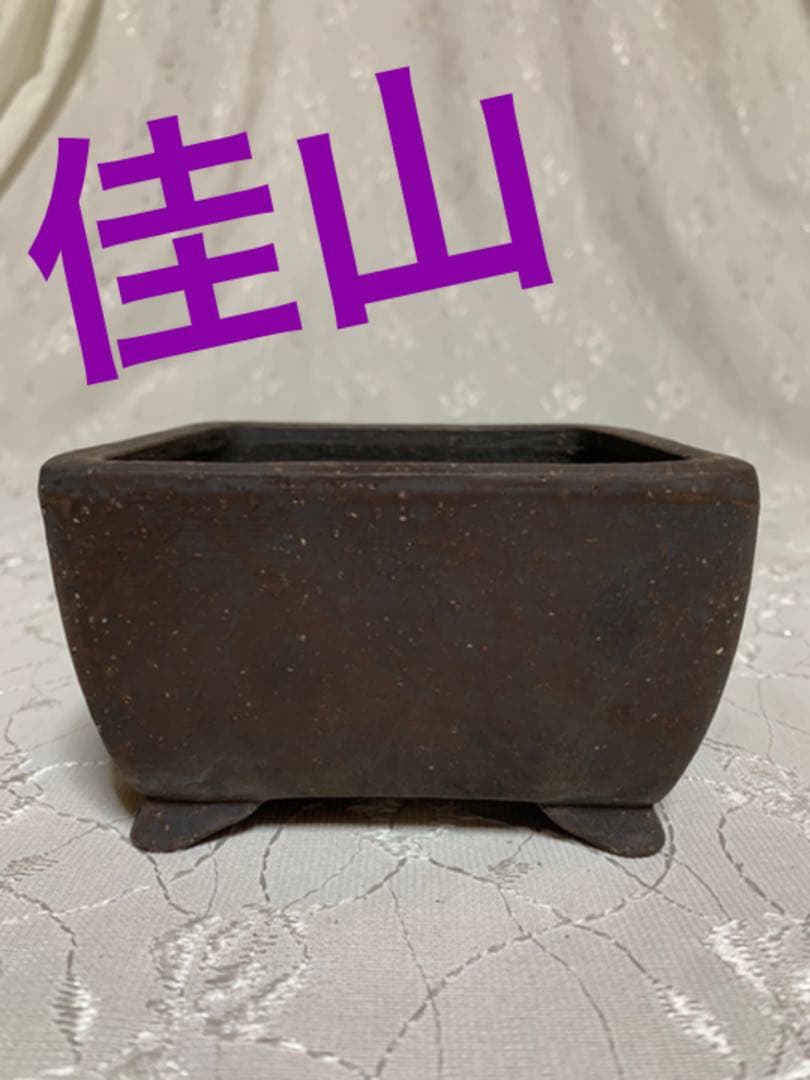 佳山　盆栽鉢　正方