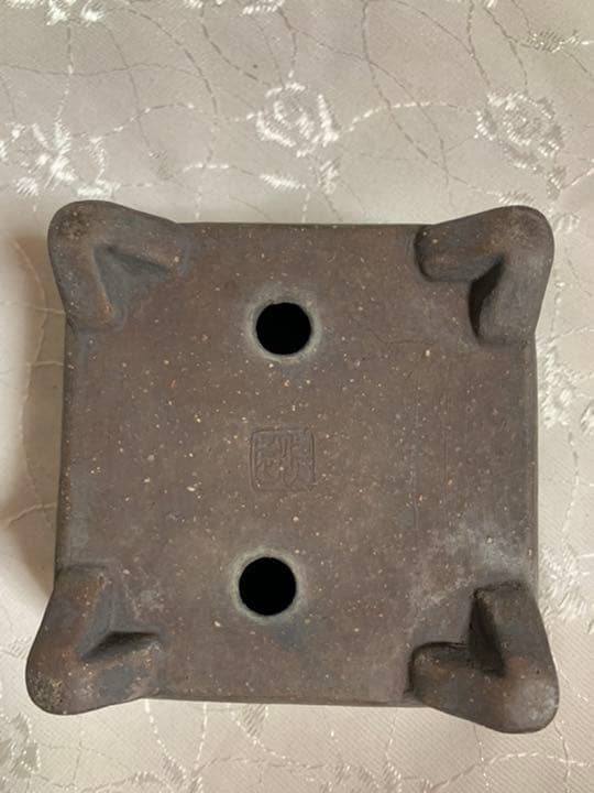 佳山　盆栽鉢　正方