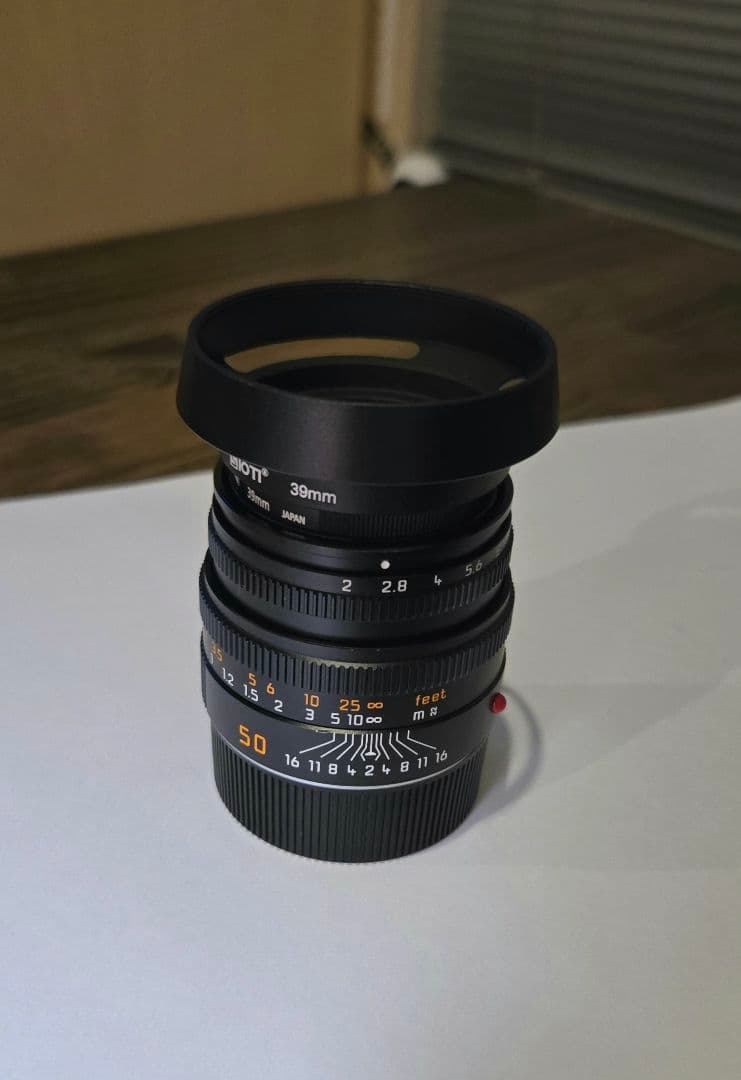 LEICA SUMMICRON-M 50mm f2.0 E39 3rd? 美品