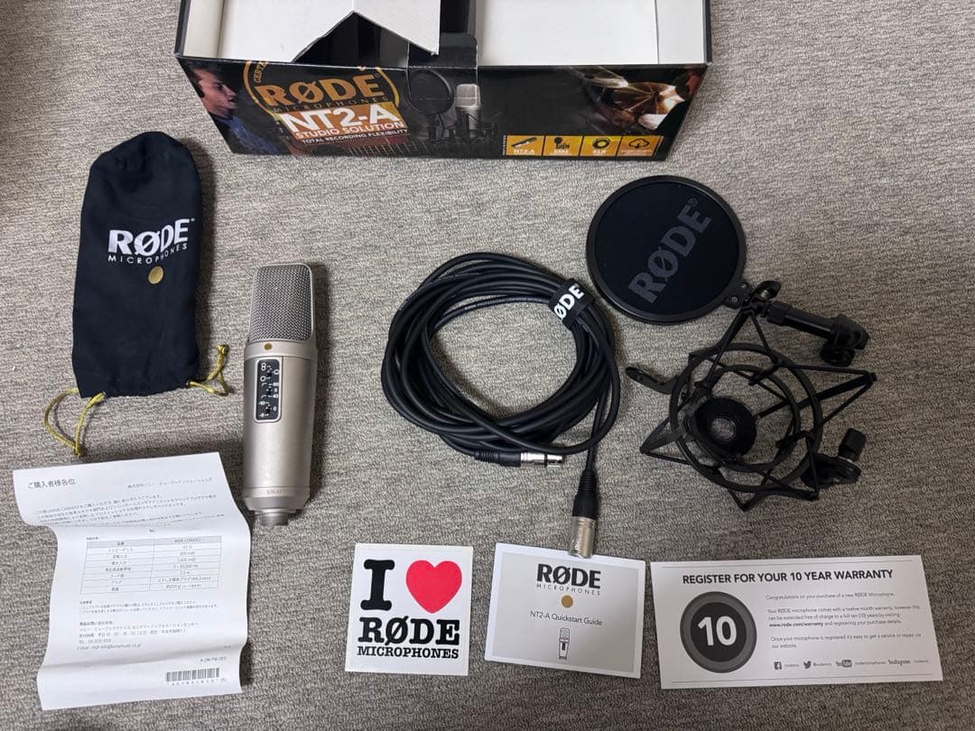 Rode NT2-A コンデンサーマイク