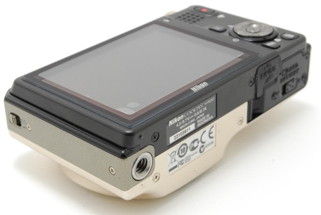 Nikon COOLPIX s9100 Gold デジタルカメラ 動作確認済