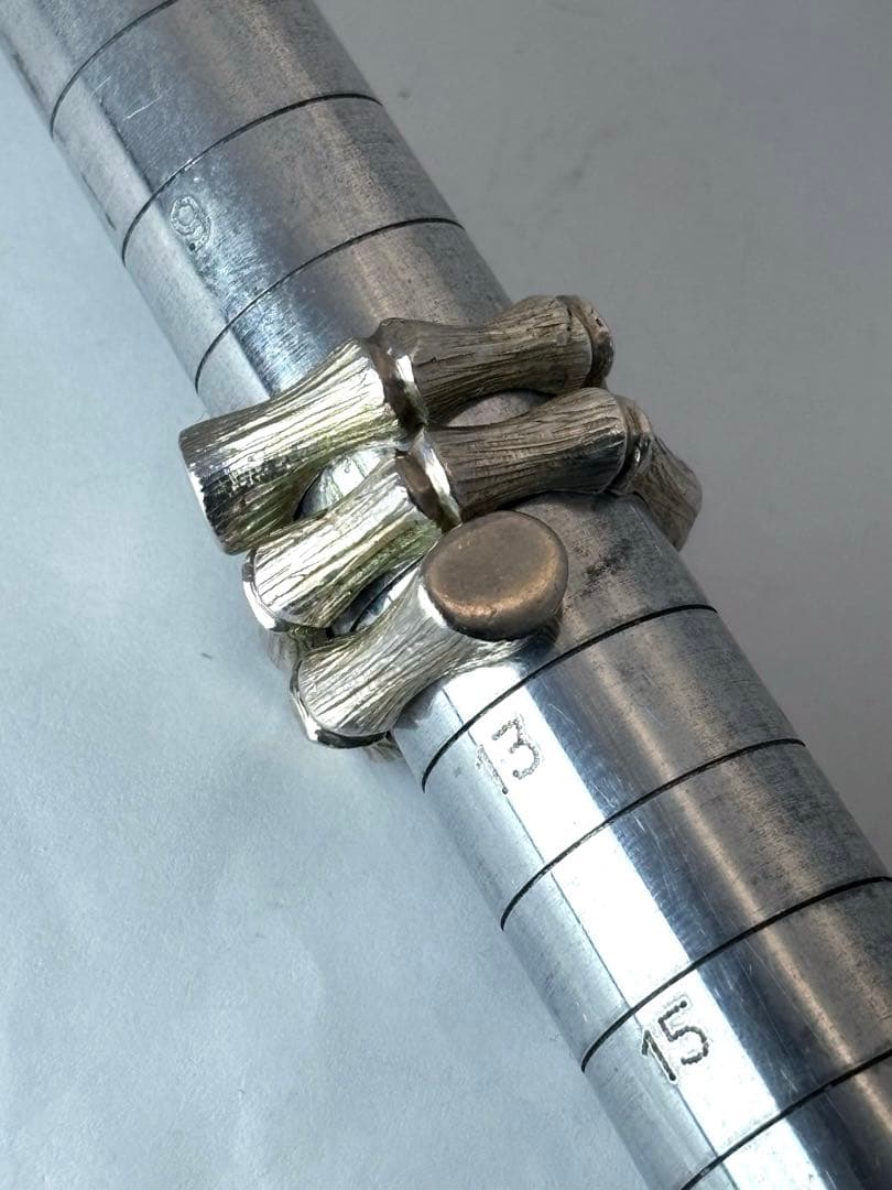 vintage バンブー　リング　silver925 TAXCO