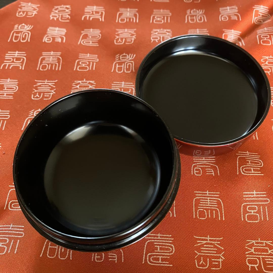 茶道具　溜塗桐唐草蒔絵 平棗 能作　共箱