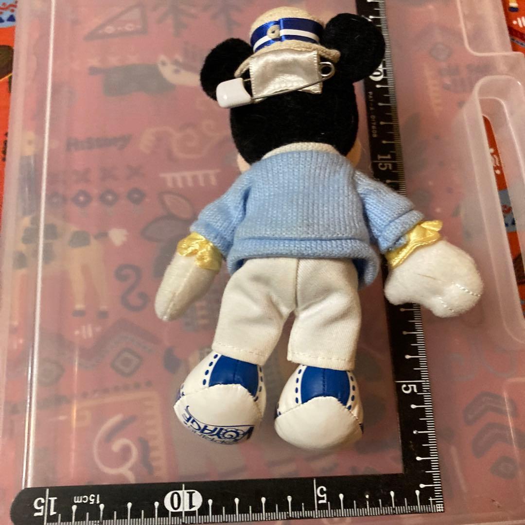 ぬいぐるみ　バッジ　ミッキーマウス　スプリング　ヴォヤッジ