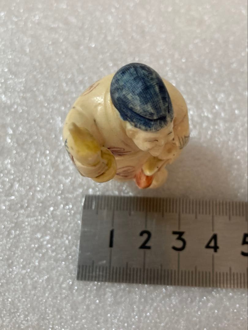 極上　天然素材　根付　提げ物　置物