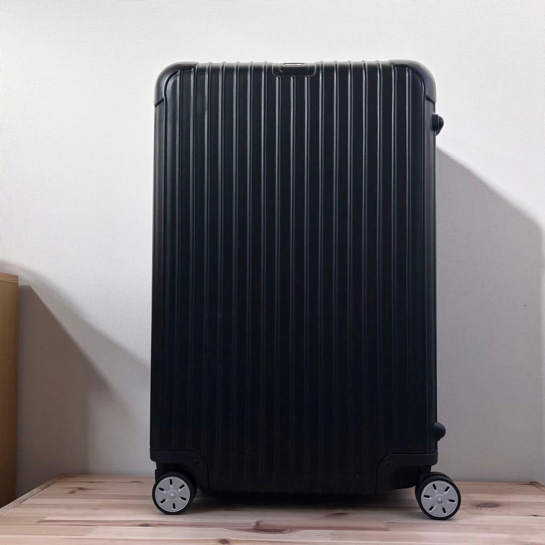 美品 RIMOWA SALSA 87L キャリーケース　マットブラック　4輪