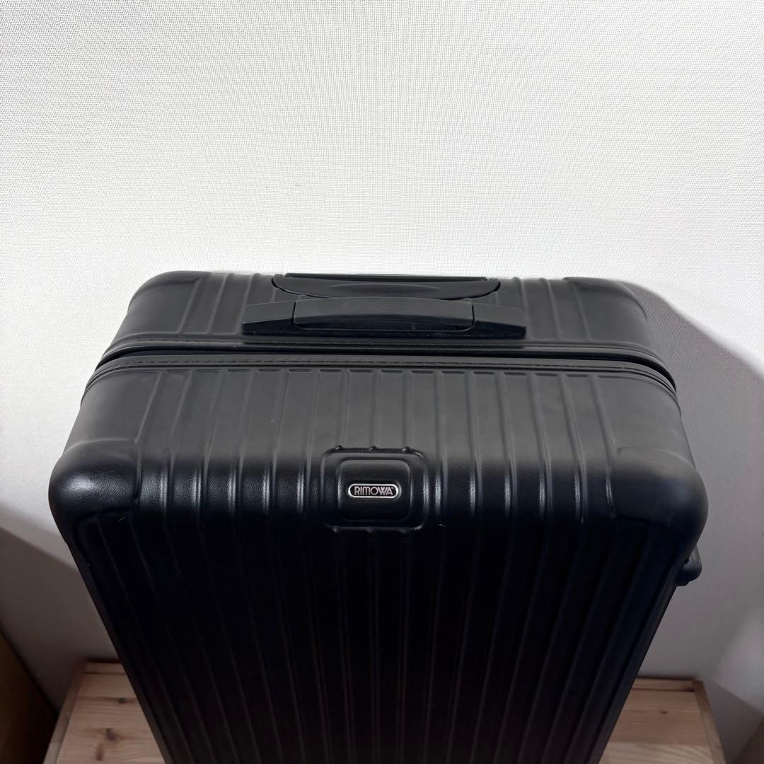 美品 RIMOWA SALSA 87L キャリーケース　マットブラック　4輪