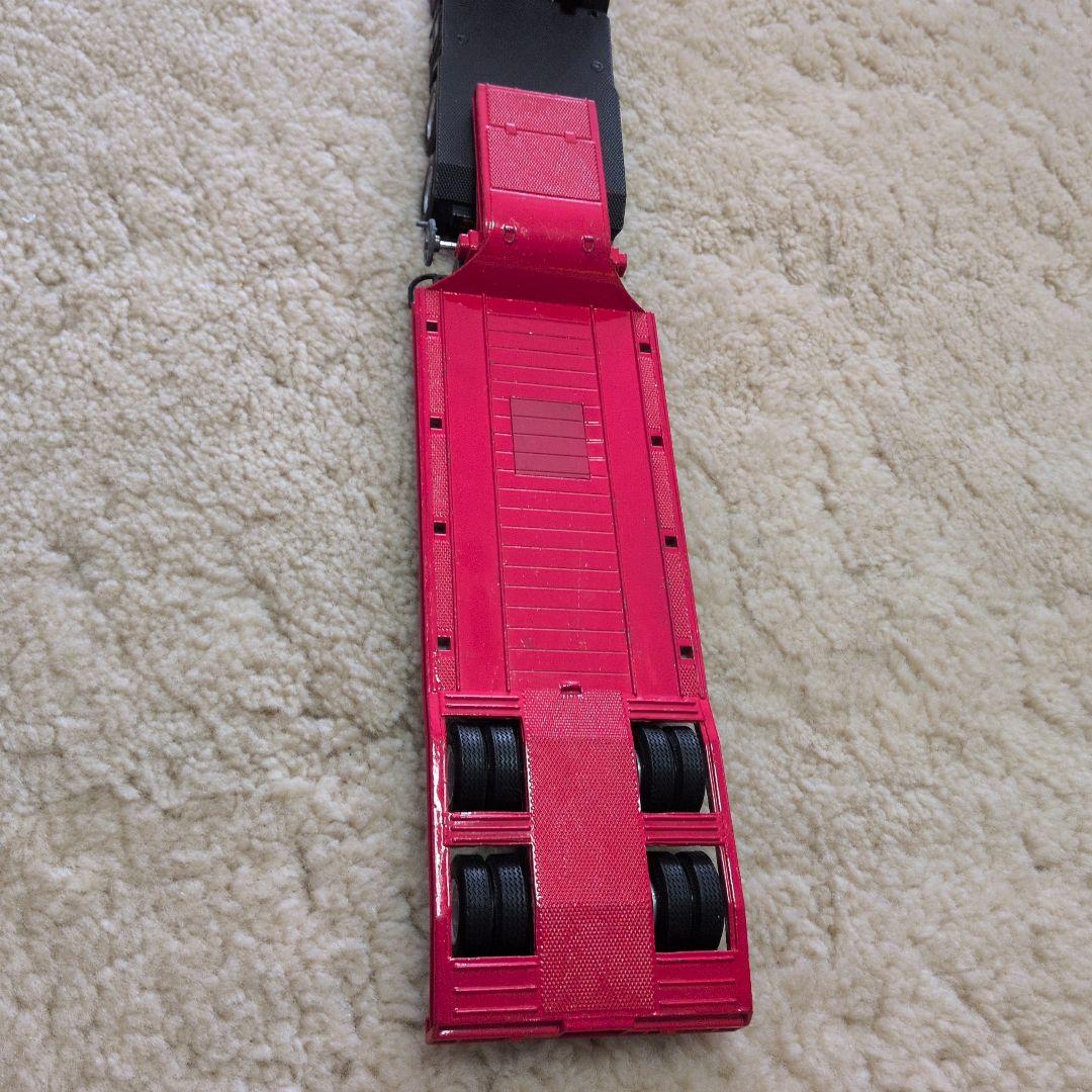 【値下げ】三菱ふそう赤いトレーラータイプ