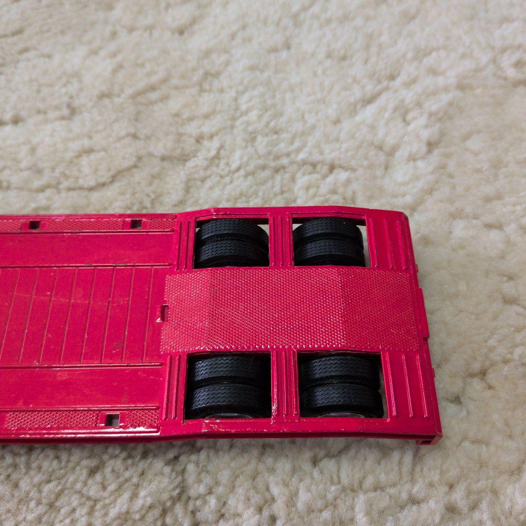 【値下げ】三菱ふそう赤いトレーラータイプ