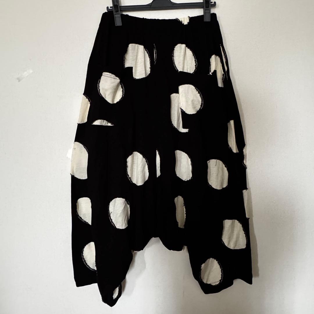 芽風 センソユニコ ドット サルエルパンツ