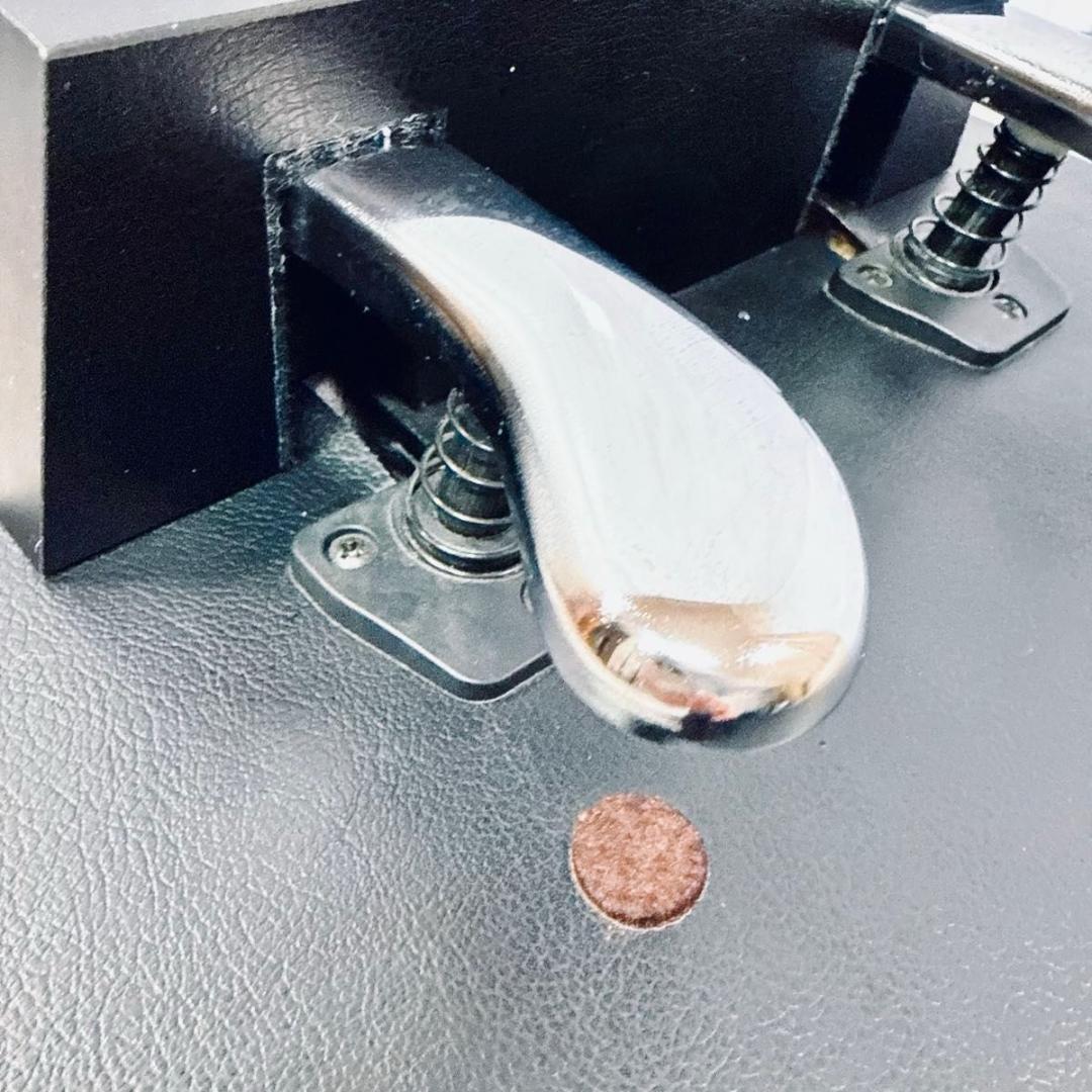 甲南 KP-DX ピアノ補助ペダル アシストペダル ブラック 無段階調整