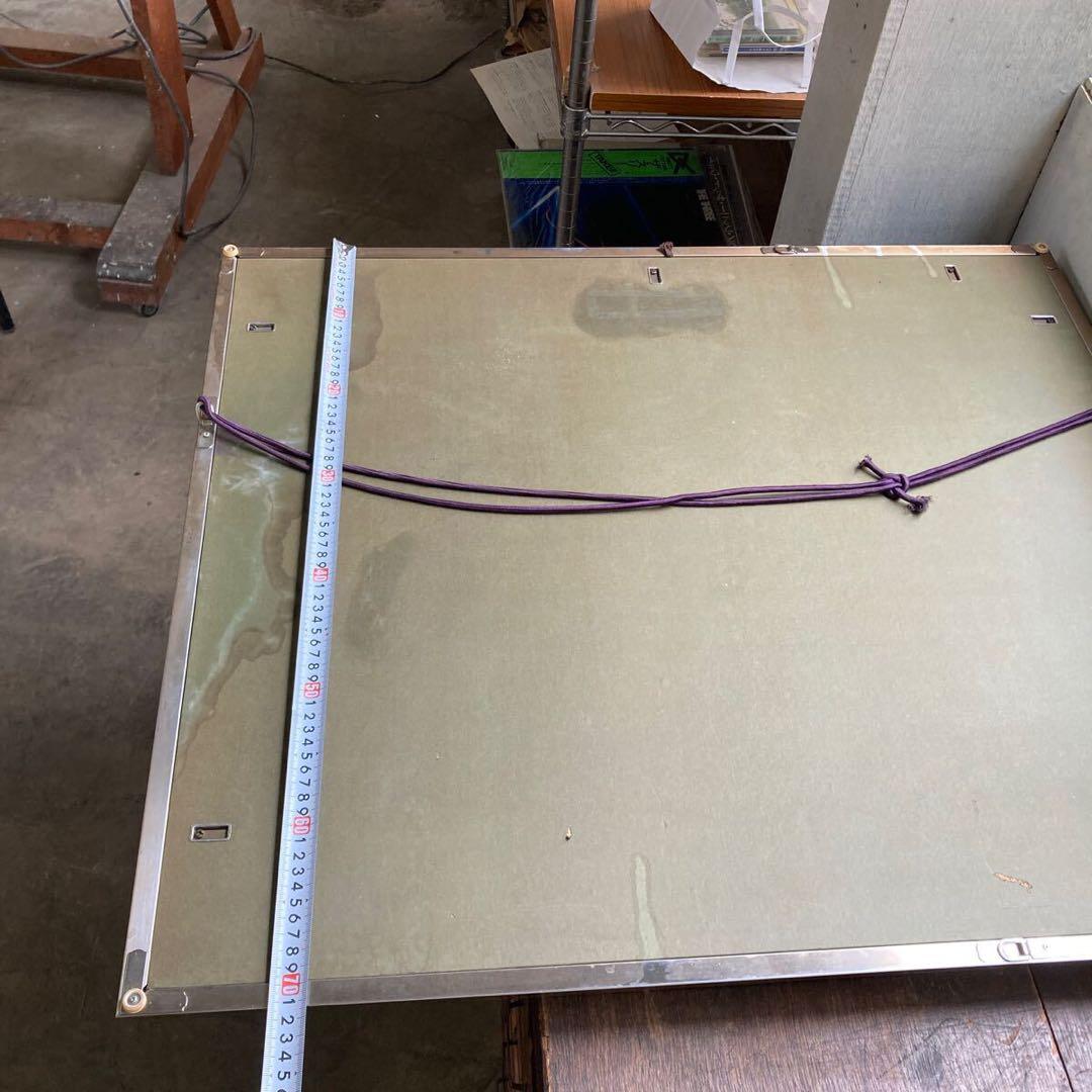 古画 直木孝太郎 「惜春」12号 着物 美人画 透明アクリル 日本画