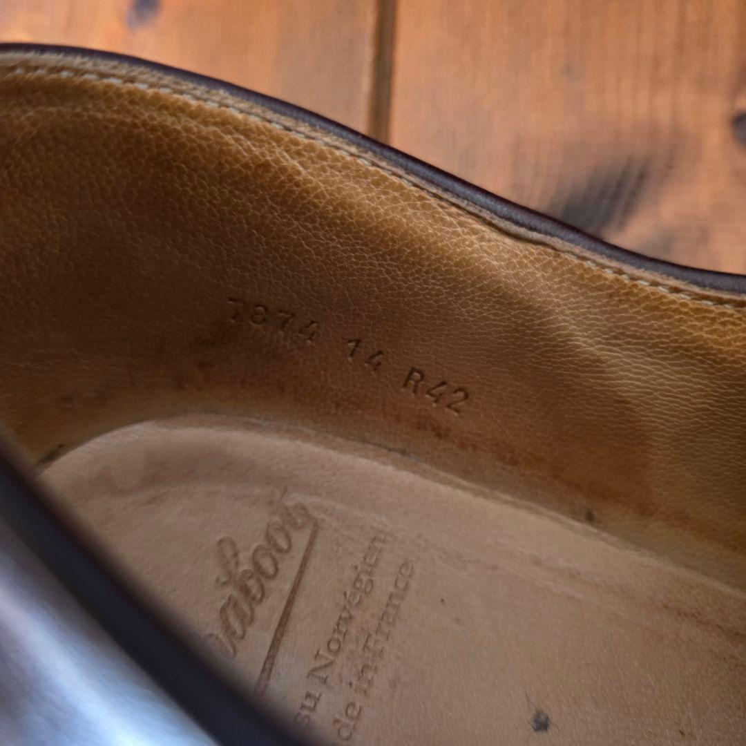 【パラブーツ】ミカエル カフェ サイズ：EU42 (JP26.5cm)　箱付き