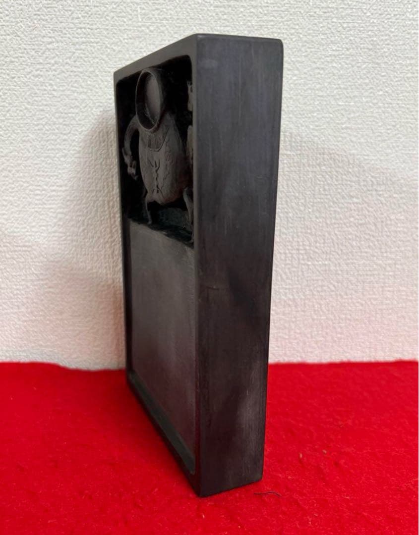 中国　四大名砚 清時代　文房具麻子坑 肇庆端溪硯 書