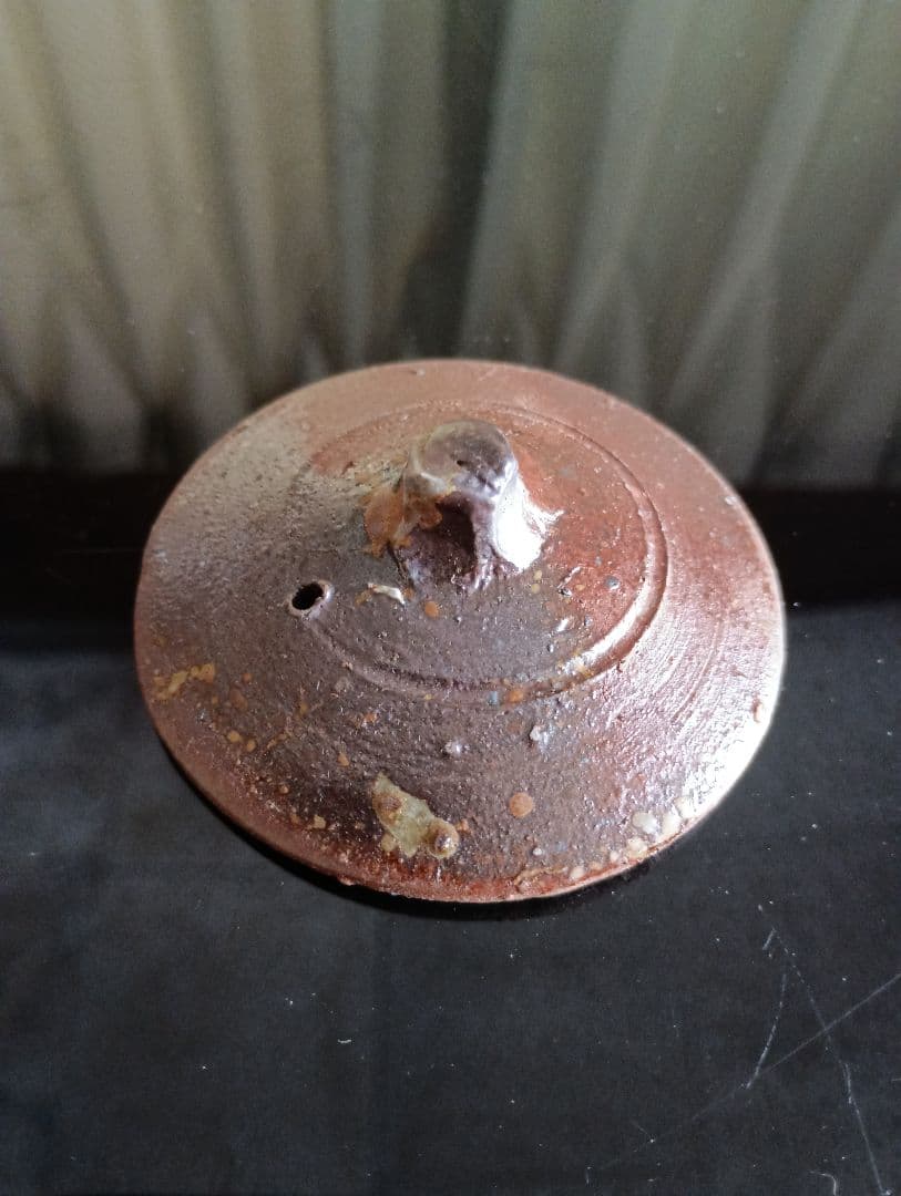 【備前焼 人間国宝 藤原 啓】藤原 啓／宝瓶