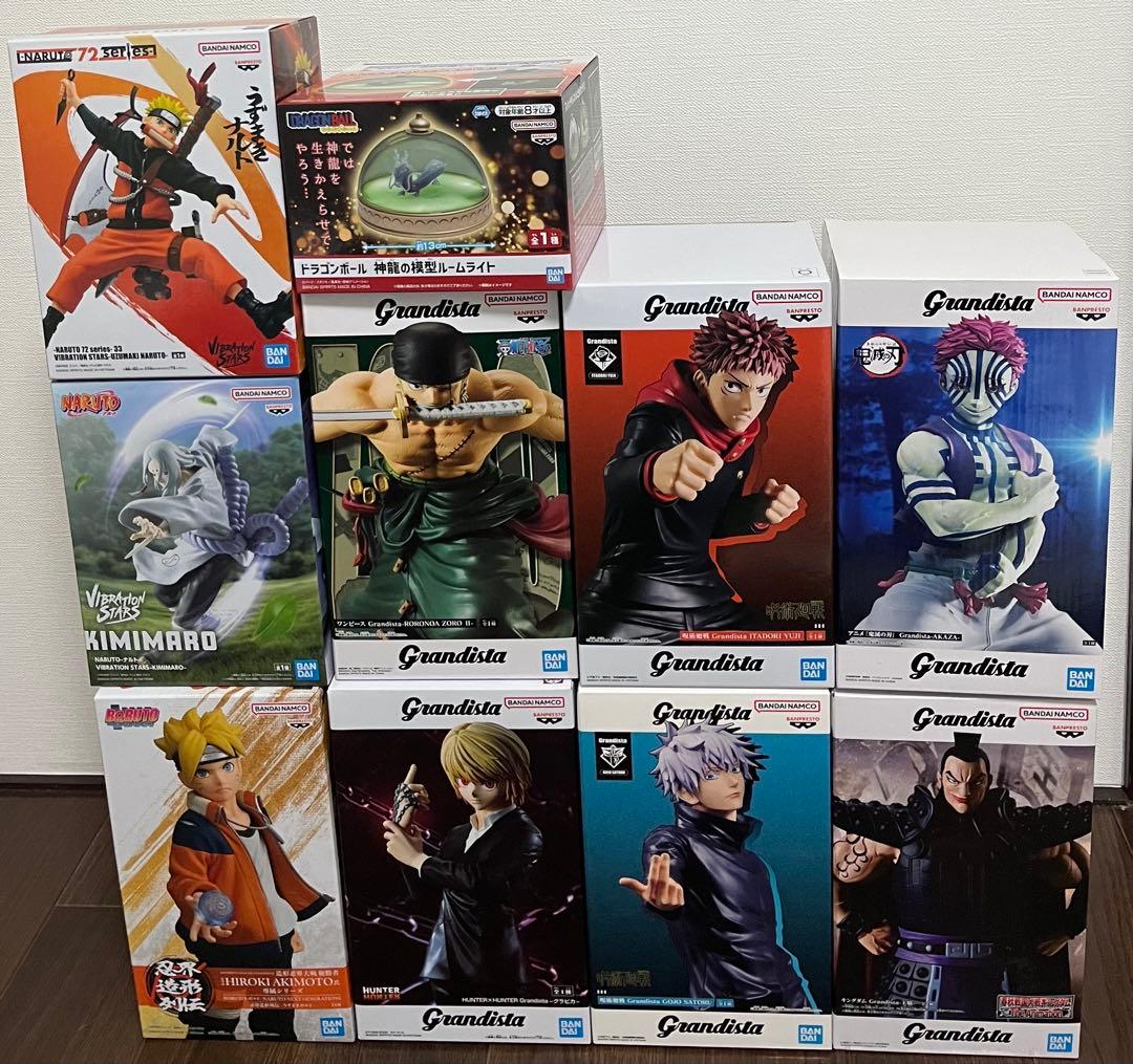 プライズフィギュア＋神龍ルームライトセット　全10種