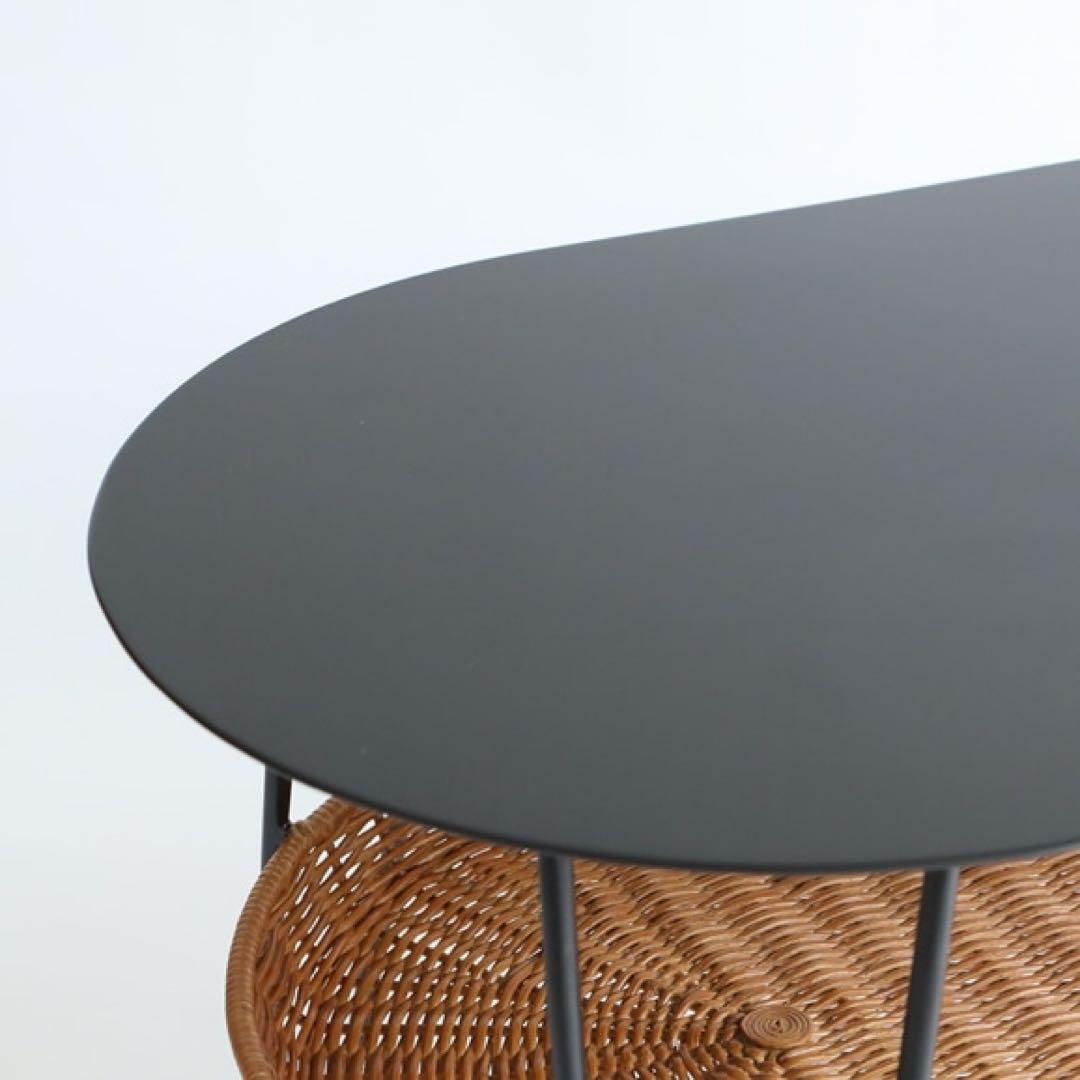 IDEE WALLABY LOW TABLE OVAL 楕円形テーブル ラタン