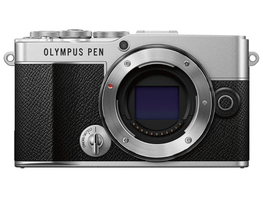 新品 OM OLYMPUS PEN E-P7 シルバー ボディ 1年保証