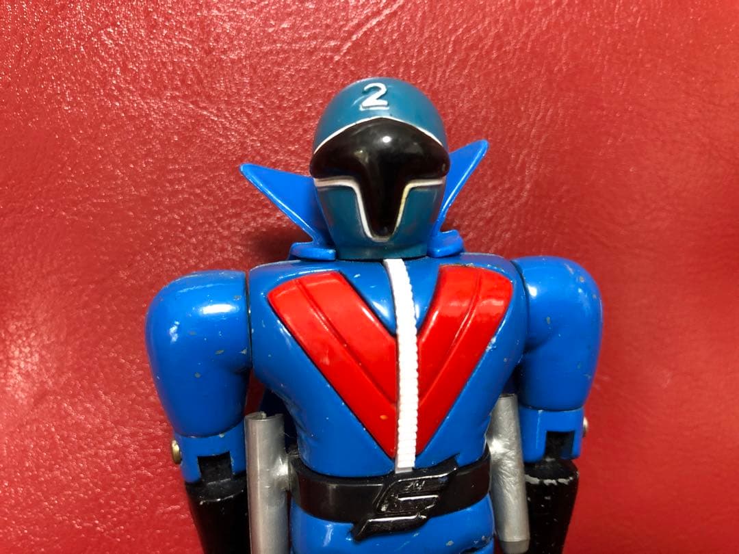 ミ*ー様 【超合金: 秘密戦隊ゴレンジャー】アカレンジャーとアオレンジャーとバリ