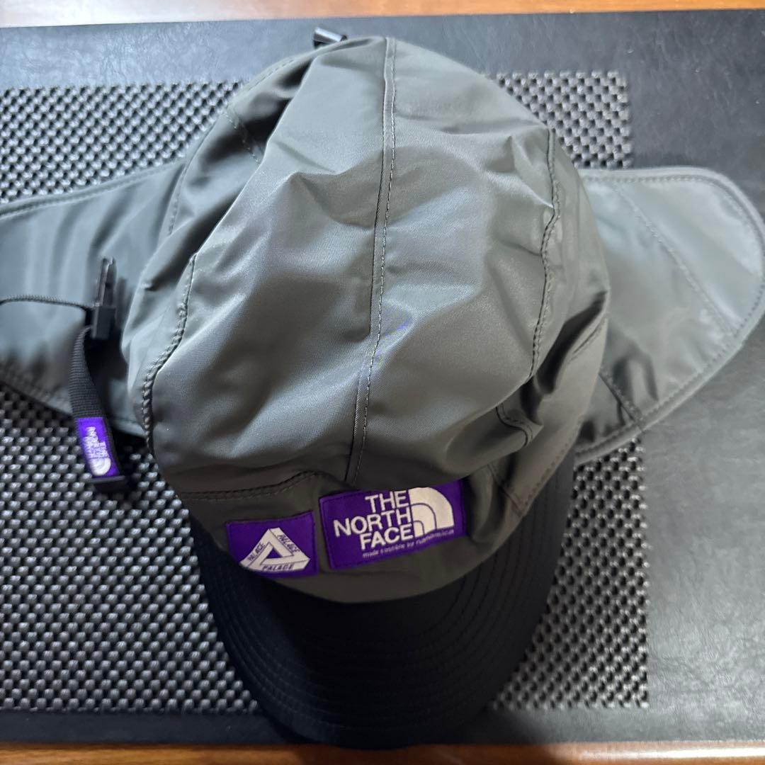 PALACE THE NORTH FACE PURPLE LABEL グレー
